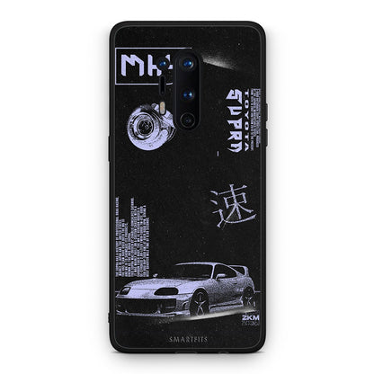 OnePlus 8 Pro Tokyo Drift Θήκη Αγίου Βαλεντίνου από τη Smartfits με σχέδιο στο πίσω μέρος και μαύρο περίβλημα | Smartphone case with colorful back and black bezels by Smartfits