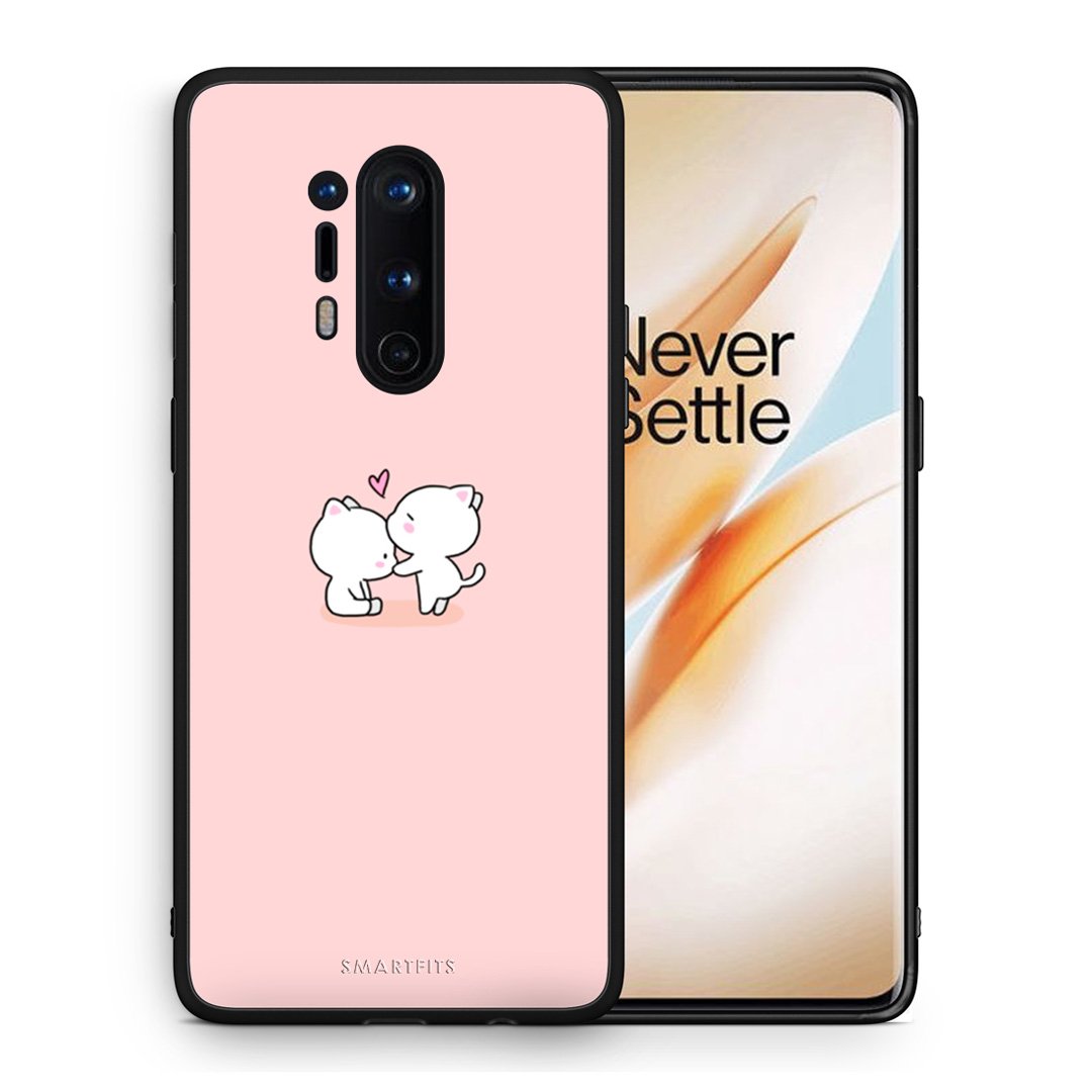 Θήκη OnePlus 8 Pro Love Valentine από τη Smartfits με σχέδιο στο πίσω μέρος και μαύρο περίβλημα | OnePlus 8 Pro Love Valentine case with colorful back and black bezels