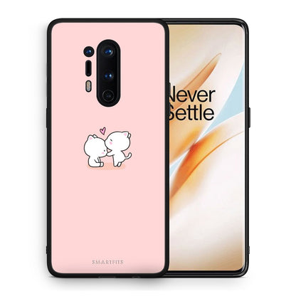 Θήκη OnePlus 8 Pro Love Valentine από τη Smartfits με σχέδιο στο πίσω μέρος και μαύρο περίβλημα | OnePlus 8 Pro Love Valentine case with colorful back and black bezels