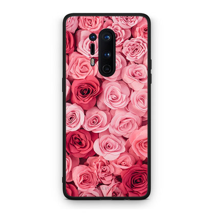 4 - OnePlus 8 Pro RoseGarden Valentine case, cover, bumper
