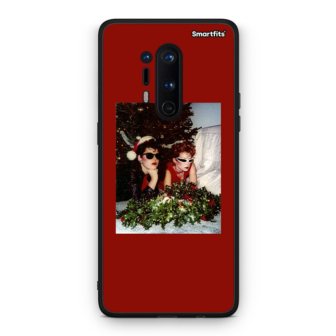 OnePlus 8 Pro Waiting For Xmas θήκη από τη Smartfits με σχέδιο στο πίσω μέρος και μαύρο περίβλημα | Smartphone case with colorful back and black bezels by Smartfits