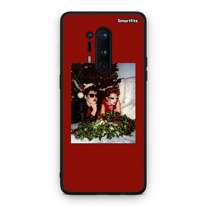 OnePlus 8 Pro Waiting For Xmas θήκη από τη Smartfits με σχέδιο στο πίσω μέρος και μαύρο περίβλημα | Smartphone case with colorful back and black bezels by Smartfits