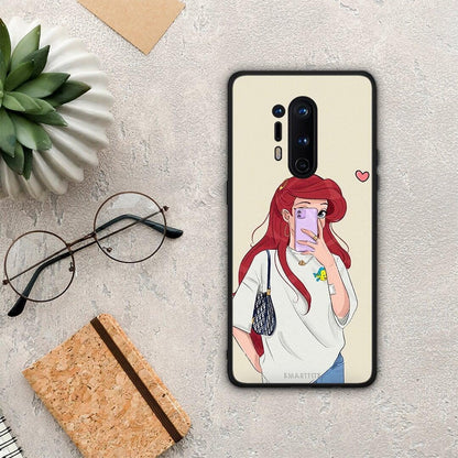 Walking Mermaid - OnePlus 8 Pro θήκη