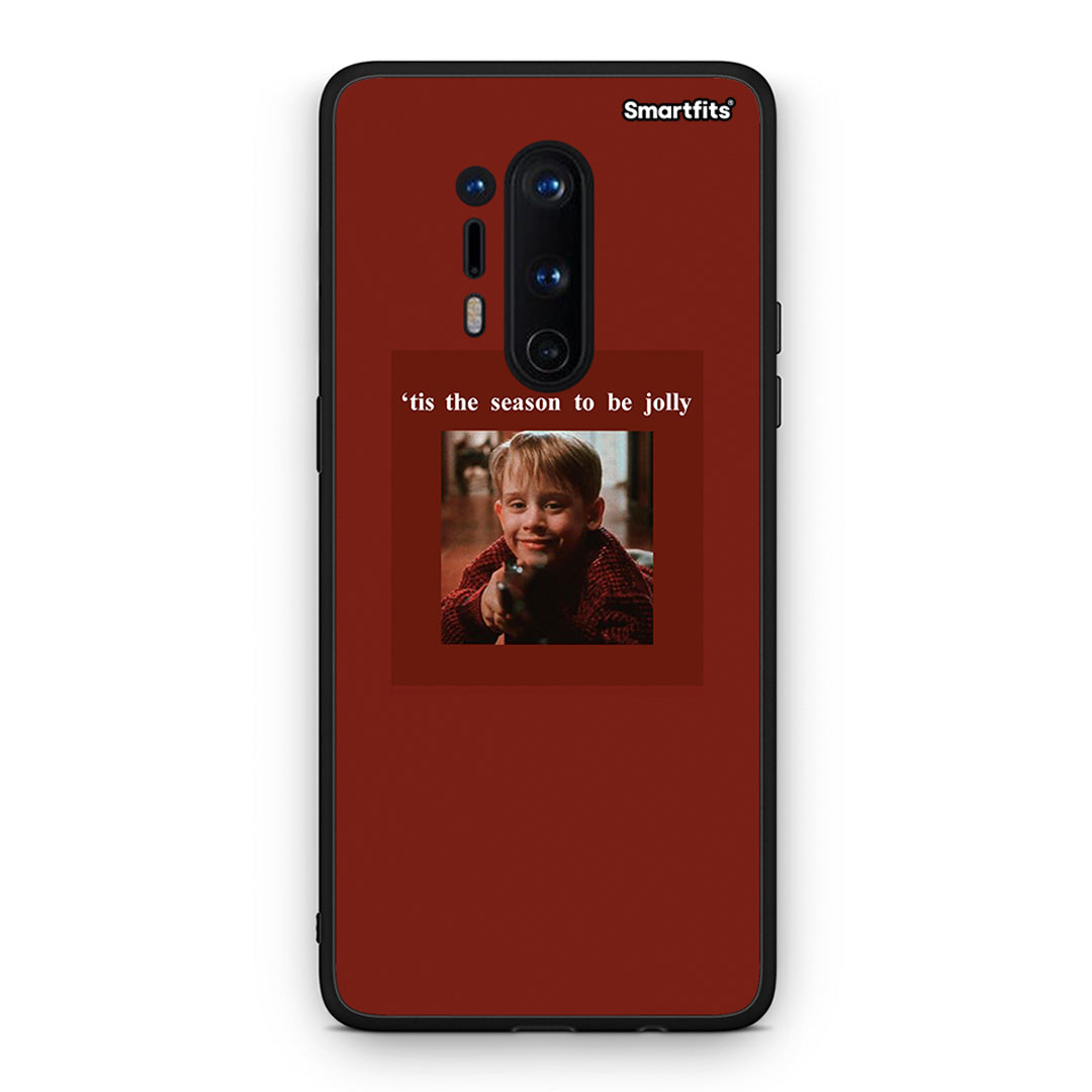 OnePlus 8 Pro Xmas Ultimate Spirit θήκη από τη Smartfits με σχέδιο στο πίσω μέρος και μαύρο περίβλημα | Smartphone case with colorful back and black bezels by Smartfits