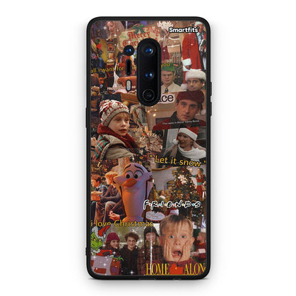 OnePlus 8 Pro Xmas Wishes θήκη από τη Smartfits με σχέδιο στο πίσω μέρος και μαύρο περίβλημα | Smartphone case with colorful back and black bezels by Smartfits