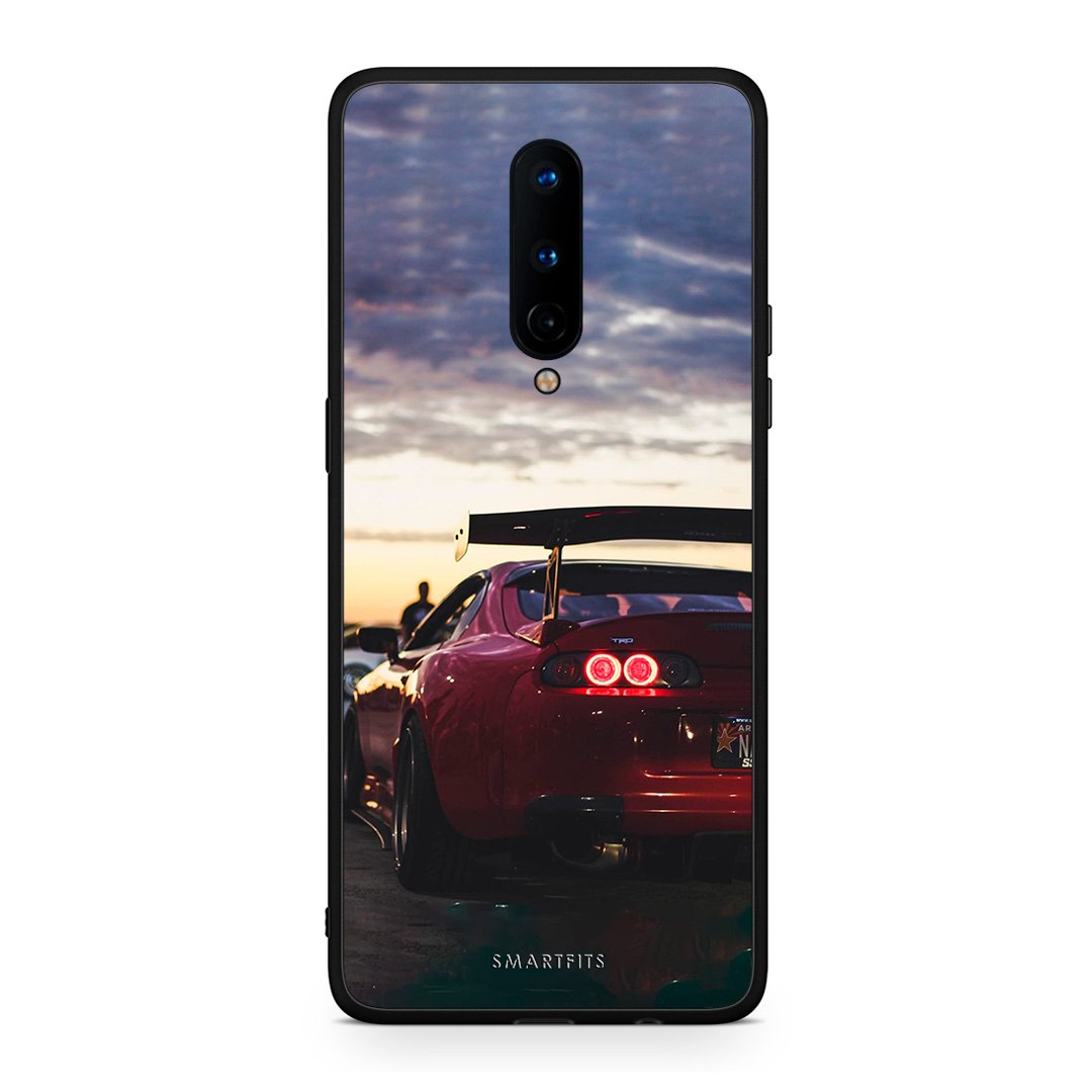 OnePlus 8 Racing Supra θήκη από τη Smartfits με σχέδιο στο πίσω μέρος και μαύρο περίβλημα | Smartphone case with colorful back and black bezels by Smartfits