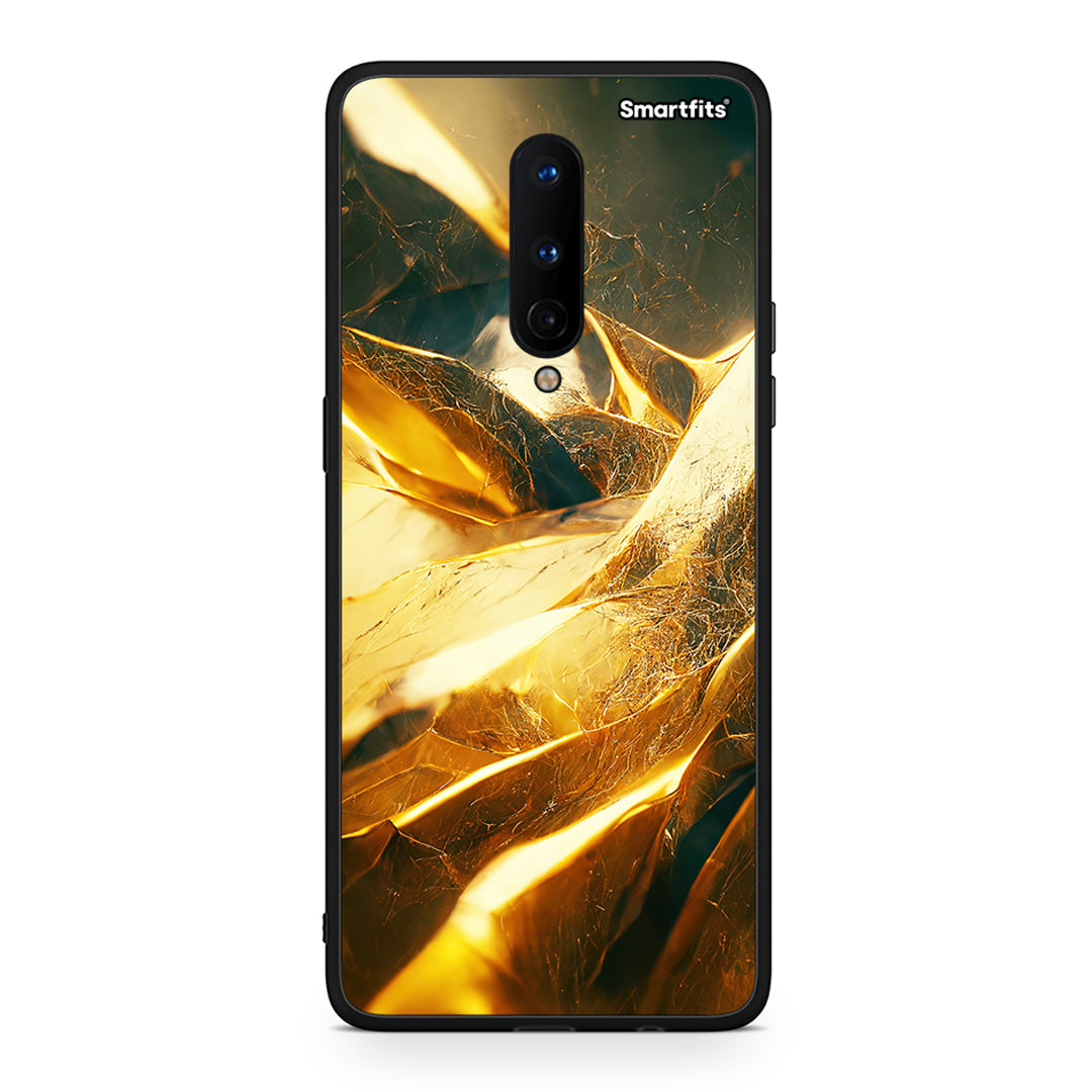 OnePlus 8 Real Gold θήκη από τη Smartfits με σχέδιο στο πίσω μέρος και μαύρο περίβλημα | Smartphone case with colorful back and black bezels by Smartfits