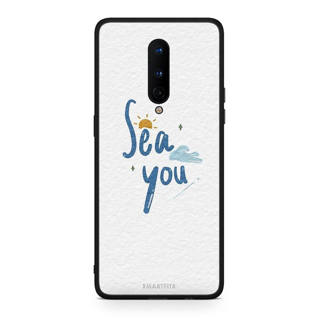 OnePlus 8 Sea You Θήκη από τη Smartfits με σχέδιο στο πίσω μέρος και μαύρο περίβλημα | Smartphone case with colorful back and black bezels by Smartfits