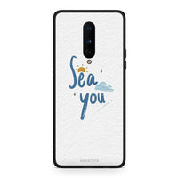Thumbnail for OnePlus 8 Sea You Θήκη από τη Smartfits με σχέδιο στο πίσω μέρος και μαύρο περίβλημα | Smartphone case with colorful back and black bezels by Smartfits