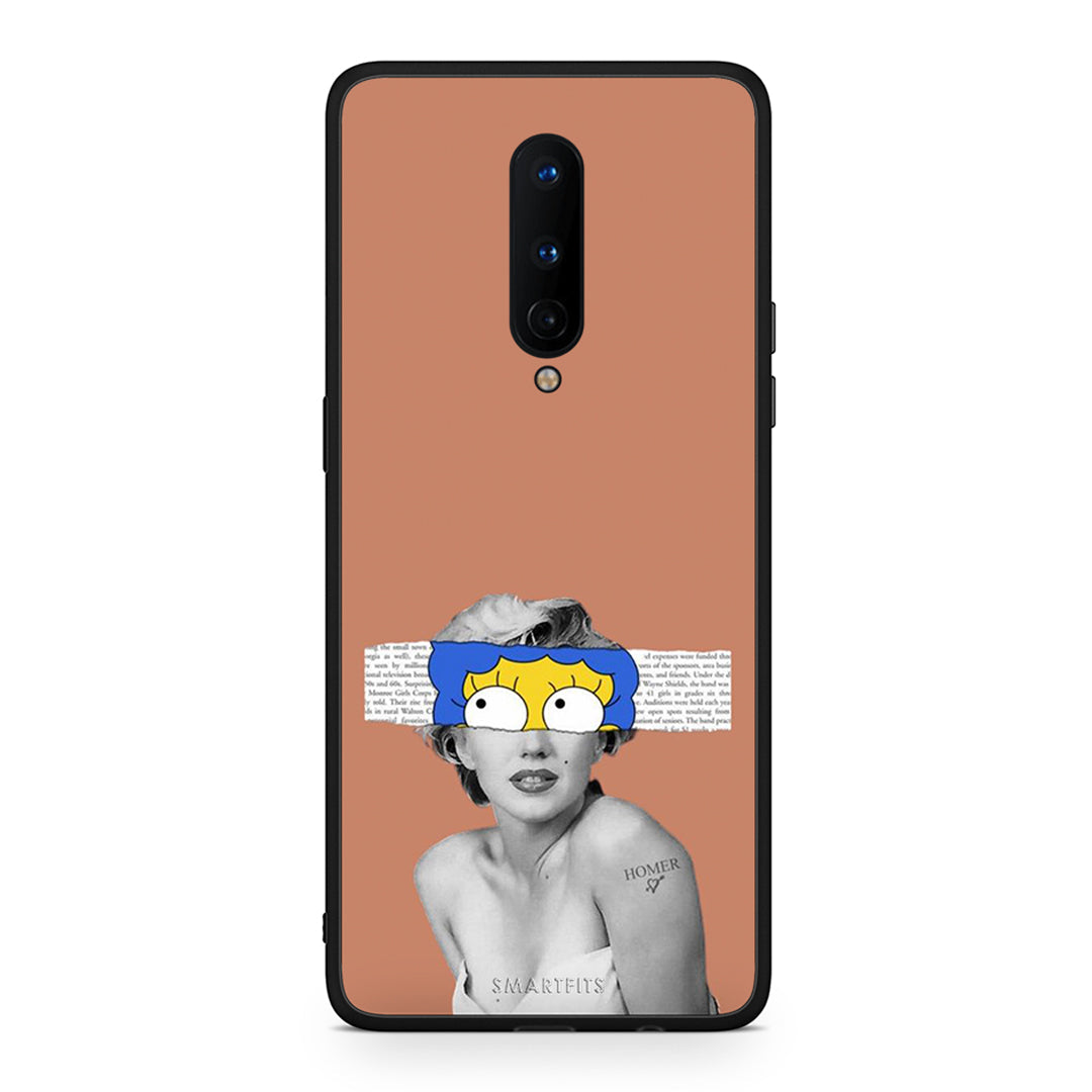 OnePlus 8 Sim Merilyn θήκη από τη Smartfits με σχέδιο στο πίσω μέρος και μαύρο περίβλημα | Smartphone case with colorful back and black bezels by Smartfits