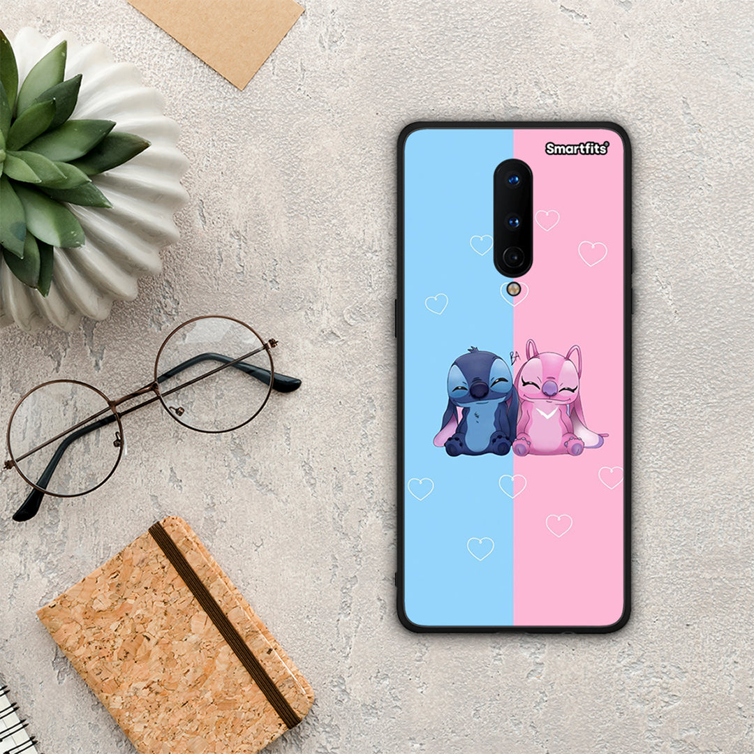 Stitch And Angel - OnePlus 8 θήκη