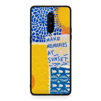 Thumbnail for OnePlus 8 Sunset Memories Θήκη από τη Smartfits με σχέδιο στο πίσω μέρος και μαύρο περίβλημα | Smartphone case with colorful back and black bezels by Smartfits