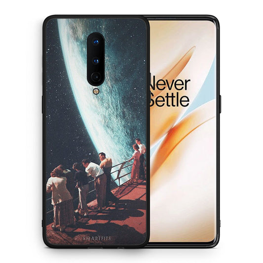 Θήκη OnePlus 8 Surreal View από τη Smartfits με σχέδιο στο πίσω μέρος και μαύρο περίβλημα | OnePlus 8 Surreal View case with colorful back and black bezels