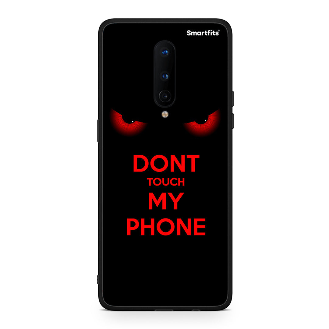 OnePlus 8 Touch My Phone Θήκη από τη Smartfits με σχέδιο στο πίσω μέρος και μαύρο περίβλημα | Smartphone case with colorful back and black bezels by Smartfits