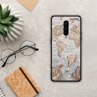 World Map - OnePlus 8 θήκη