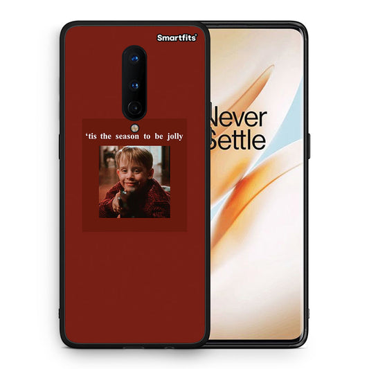 Θήκη OnePlus 8 Xmas Ultimate Spirit από τη Smartfits με σχέδιο στο πίσω μέρος και μαύρο περίβλημα | OnePlus 8 Xmas Ultimate Spirit case with colorful back and black bezels