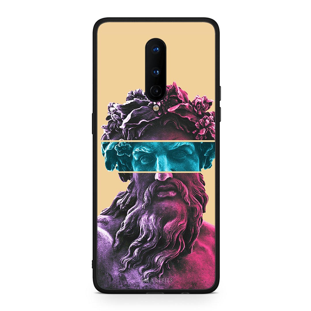 OnePlus 8 Zeus Art Θήκη Αγίου Βαλεντίνου από τη Smartfits με σχέδιο στο πίσω μέρος και μαύρο περίβλημα | Smartphone case with colorful back and black bezels by Smartfits