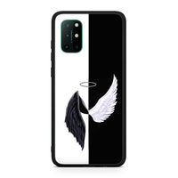 Thumbnail for OnePlus 8T Angels Demons θήκη από τη Smartfits με σχέδιο στο πίσω μέρος και μαύρο περίβλημα | Smartphone case with colorful back and black bezels by Smartfits