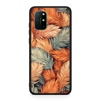 OnePlus 8T Autumn Leaves Θήκη από τη Smartfits με σχέδιο στο πίσω μέρος και μαύρο περίβλημα | Smartphone case with colorful back and black bezels by Smartfits