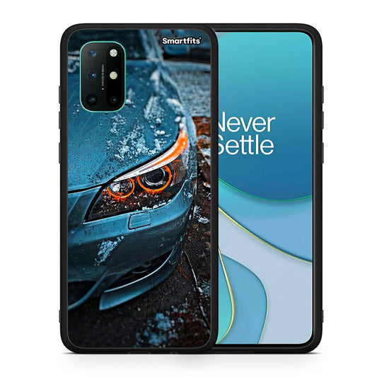 Θήκη OnePlus 8T Bmw E60 από τη Smartfits με σχέδιο στο πίσω μέρος και μαύρο περίβλημα | OnePlus 8T Bmw E60 case with colorful back and black bezels