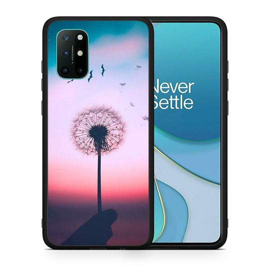 Θήκη OnePlus 8T Wish Boho από τη Smartfits με σχέδιο στο πίσω μέρος και μαύρο περίβλημα | OnePlus 8T Wish Boho case with colorful back and black bezels