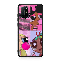 Thumbnail for OnePlus 8T Bubble Girls Θήκη Αγίου Βαλεντίνου από τη Smartfits με σχέδιο στο πίσω μέρος και μαύρο περίβλημα | Smartphone case with colorful back and black bezels by Smartfits