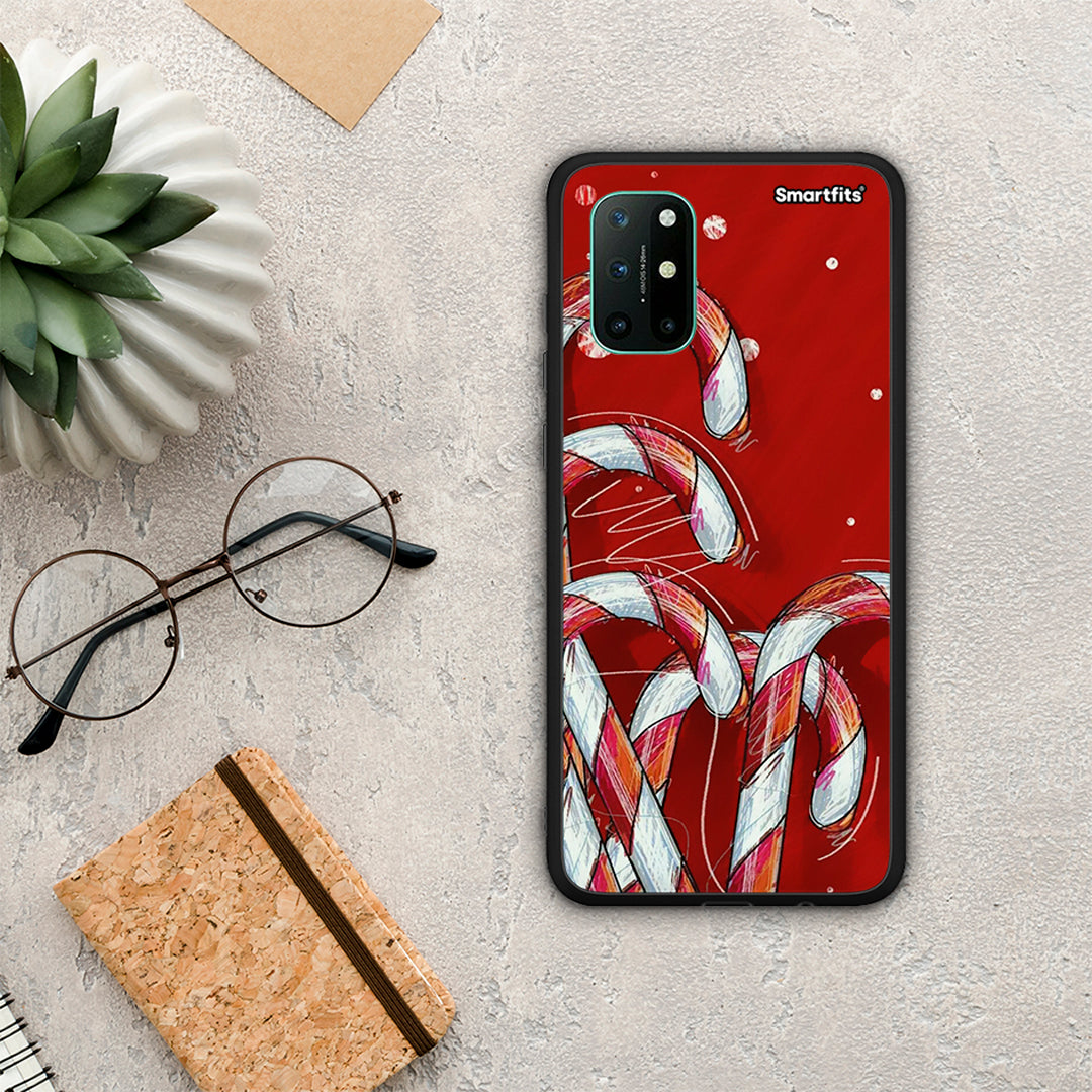 Candy Cane - OnePlus 8T θήκη