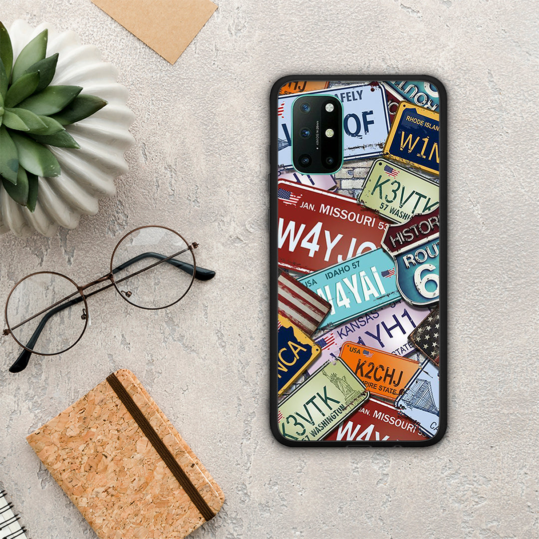 Car Plates - OnePlus 8T θήκη