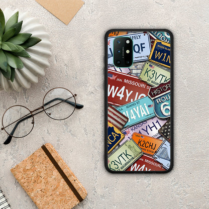 Car Plates - OnePlus 8T θήκη
