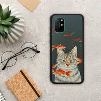 Thumbnail for Cat Goldfish - OnePlus 8T θήκη