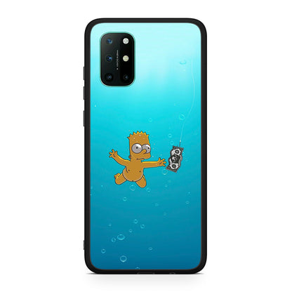 OnePlus 8T Chasing Money θήκη από τη Smartfits με σχέδιο στο πίσω μέρος και μαύρο περίβλημα | Smartphone case with colorful back and black bezels by Smartfits
