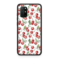 Thumbnail for OnePlus 8T Cherry Summer θήκη από τη Smartfits με σχέδιο στο πίσω μέρος και μαύρο περίβλημα | Smartphone case with colorful back and black bezels by Smartfits