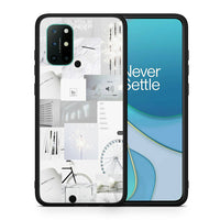 Thumbnail for Θήκη Αγίου Βαλεντίνου OnePlus 8T Collage Make Me Wonder από τη Smartfits με σχέδιο στο πίσω μέρος και μαύρο περίβλημα | OnePlus 8T Collage Make Me Wonder case with colorful back and black bezels