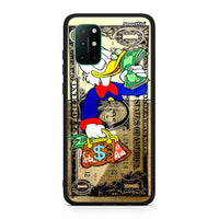 Thumbnail for OnePlus 8T Duck Money Θήκη από τη Smartfits με σχέδιο στο πίσω μέρος και μαύρο περίβλημα | Smartphone case with colorful back and black bezels by Smartfits