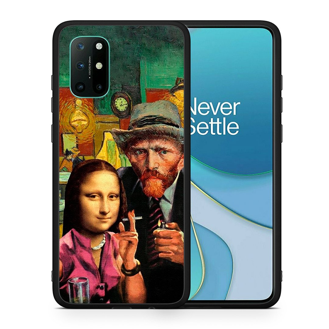 Θήκη OnePlus 8T Funny Art από τη Smartfits με σχέδιο στο πίσω μέρος και μαύρο περίβλημα | OnePlus 8T Funny Art case with colorful back and black bezels