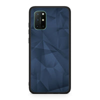 Thumbnail for OnePlus 8T Blue Abstract Geometric θήκη από τη Smartfits με σχέδιο στο πίσω μέρος και μαύρο περίβλημα | Smartphone case with colorful back and black bezels by Smartfits