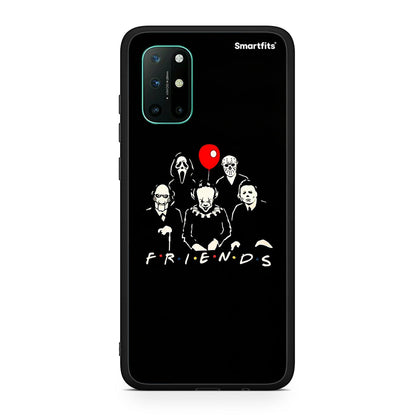 OnePlus 8T Halloween Friends Θήκη από τη Smartfits με σχέδιο στο πίσω μέρος και μαύρο περίβλημα | Smartphone case with colorful back and black bezels by Smartfits