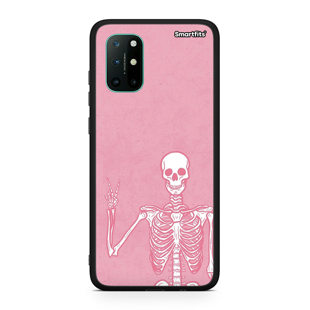 OnePlus 8T Halloween Motivation Θήκη από τη Smartfits με σχέδιο στο πίσω μέρος και μαύρο περίβλημα | Smartphone case with colorful back and black bezels by Smartfits