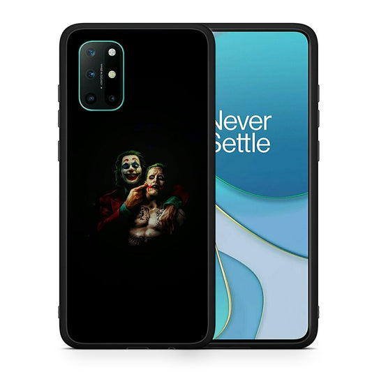 Θήκη OnePlus 8T Clown Hero από τη Smartfits με σχέδιο στο πίσω μέρος και μαύρο περίβλημα | OnePlus 8T Clown Hero case with colorful back and black bezels