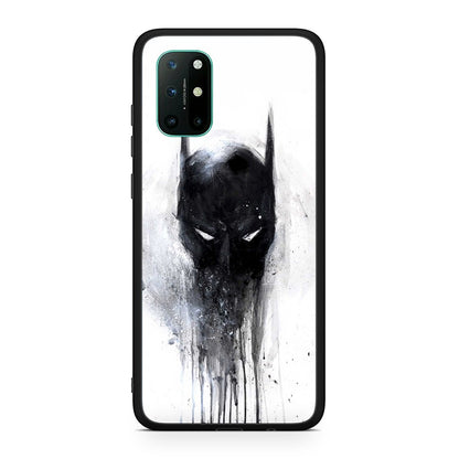 OnePlus 8T Paint Bat Hero θήκη από τη Smartfits με σχέδιο στο πίσω μέρος και μαύρο περίβλημα | Smartphone case with colorful back and black bezels by Smartfits