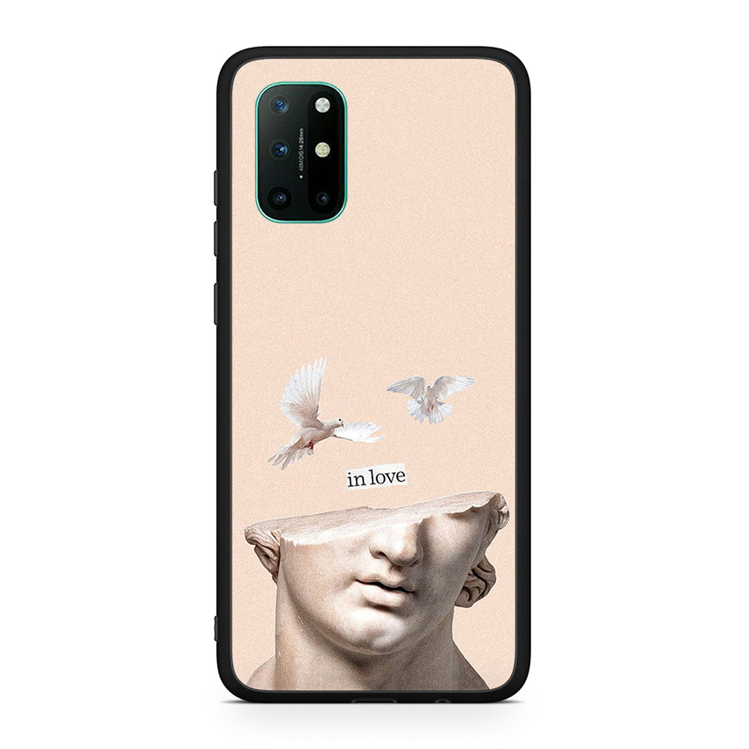 OnePlus 8T In Love θήκη από τη Smartfits με σχέδιο στο πίσω μέρος και μαύρο περίβλημα | Smartphone case with colorful back and black bezels by Smartfits