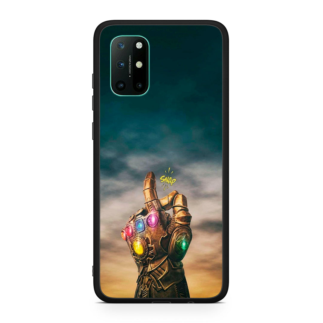 OnePlus 8T Infinity Snap θήκη από τη Smartfits με σχέδιο στο πίσω μέρος και μαύρο περίβλημα | Smartphone case with colorful back and black bezels by Smartfits