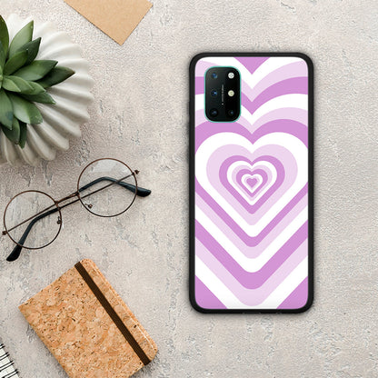 Lilac Hearts - OnePlus 8T θήκη
