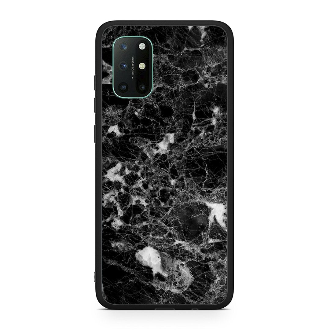 OnePlus 8T Male marble θήκη από τη Smartfits με σχέδιο στο πίσω μέρος και μαύρο περίβλημα | Smartphone case with colorful back and black bezels by Smartfits