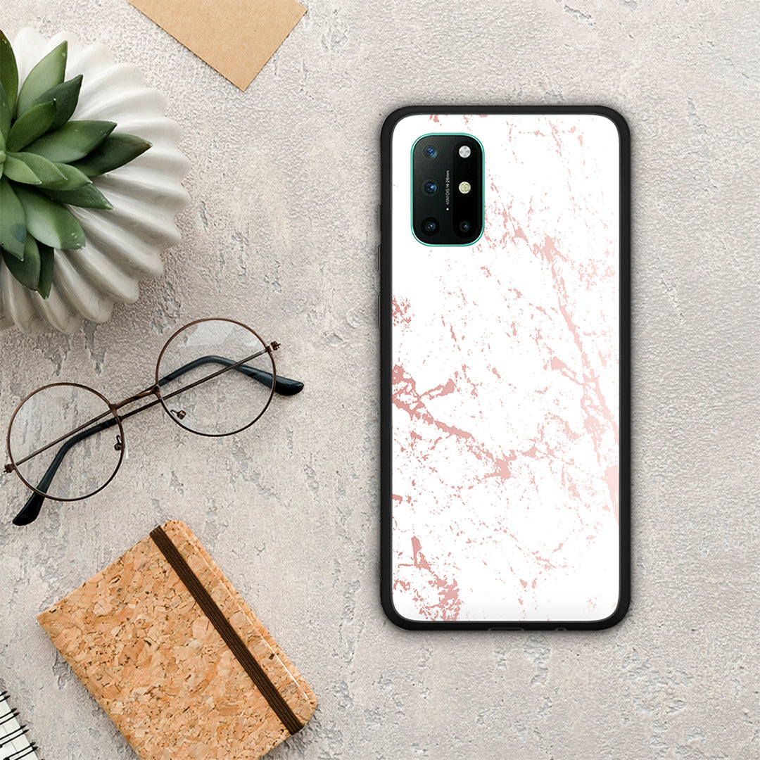 Marble Pink Splash - OnePlus 8T θήκη