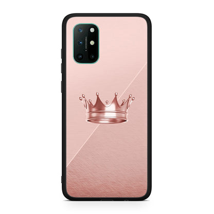 OnePlus 8T Crown Minimal θήκη από τη Smartfits με σχέδιο στο πίσω μέρος και μαύρο περίβλημα | Smartphone case with colorful back and black bezels by Smartfits