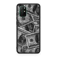 Thumbnail for OnePlus 8T Money Dollars θήκη από τη Smartfits με σχέδιο στο πίσω μέρος και μαύρο περίβλημα | Smartphone case with colorful back and black bezels by Smartfits