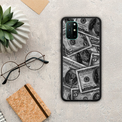 Money Dollars - OnePlus 8T θήκη