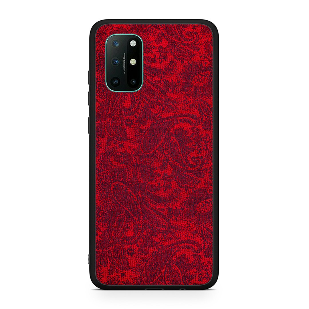 OnePlus 8T Paisley Cashmere θήκη από τη Smartfits με σχέδιο στο πίσω μέρος και μαύρο περίβλημα | Smartphone case with colorful back and black bezels by Smartfits