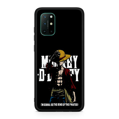 OnePlus 8T Pirate King θήκη από τη Smartfits με σχέδιο στο πίσω μέρος και μαύρο περίβλημα | Smartphone case with colorful back and black bezels by Smartfits